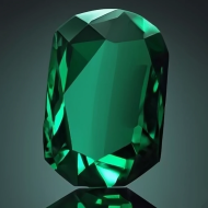 Green gemstone