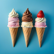Ice cream cones
