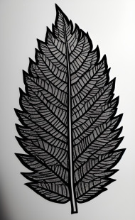 leaf painting