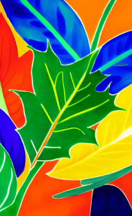 leafy background