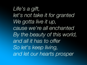 Life as gift