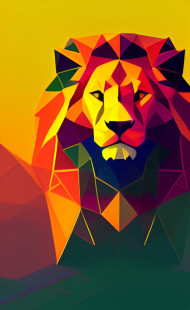 LION PAINTING