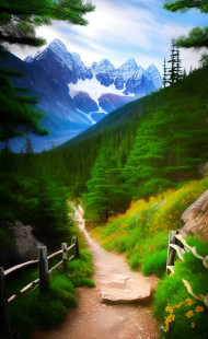 mountain path