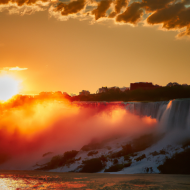 Oranged Nayagra falls