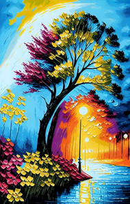 PALETTE KNIFE PAINTING