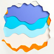 Paper cut background