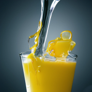 refreshing orange juice