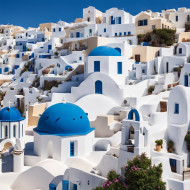 Santorini Is Absolutely Blue-tiful