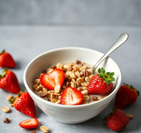 Start your  day with a bowl of muesli magic