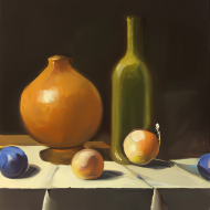 Still life painting