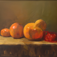 Still life painting