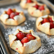 Strawberry Galette Pie