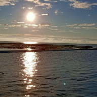 sun rise at Narrabeen beach