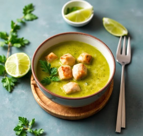 Thai green chicken curry