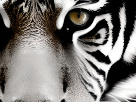 tiger close up