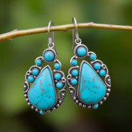 Turquoise ear rings