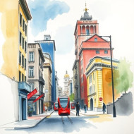 urban sketch