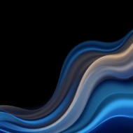 Waves abstract banner design