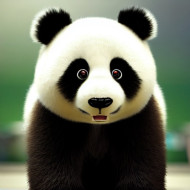 WHAT A CUTE LITTLE PANDA !!!