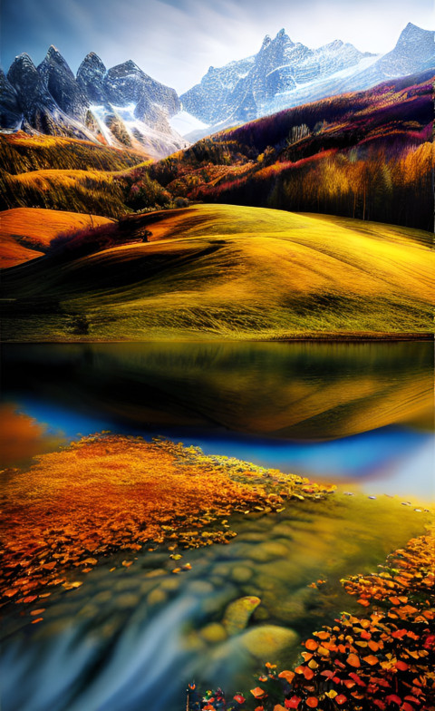 Admire the beauty of nature