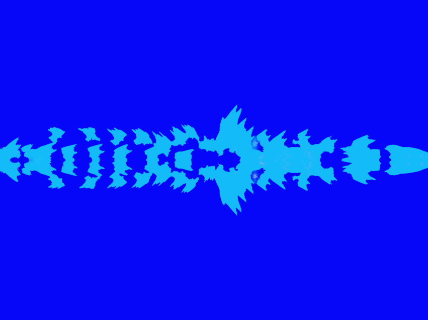 Blue design