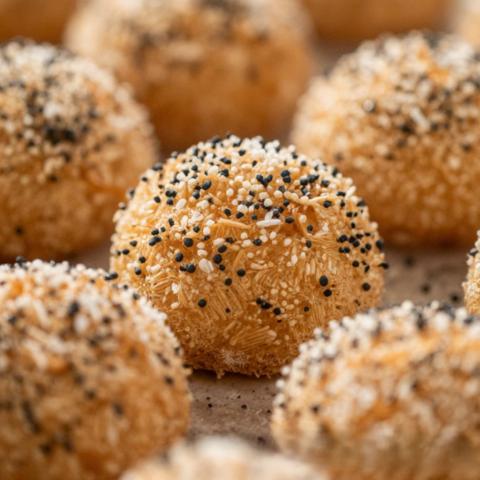 Buchi or Sticky Rice Sesame Ball