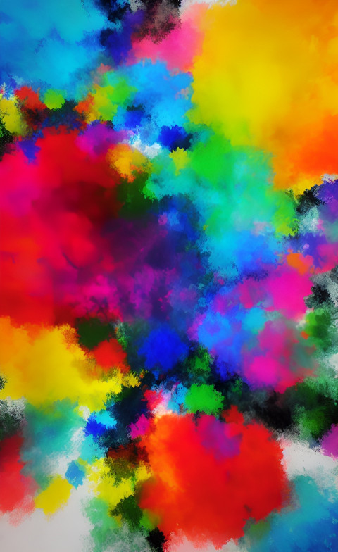 COLOURFUL PHONE WALL PAPER