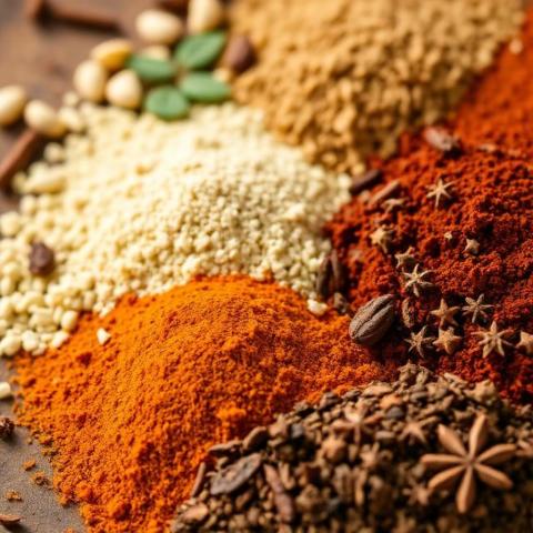 Each spice tells a story