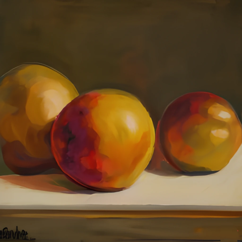 Fruits painting