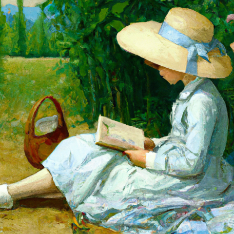 Reading is dreaming with eyes open