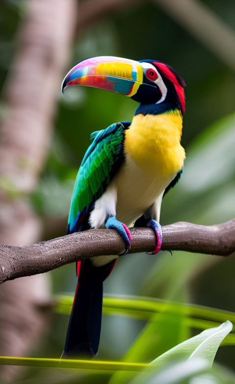 KEEL BILLED TOUCAN