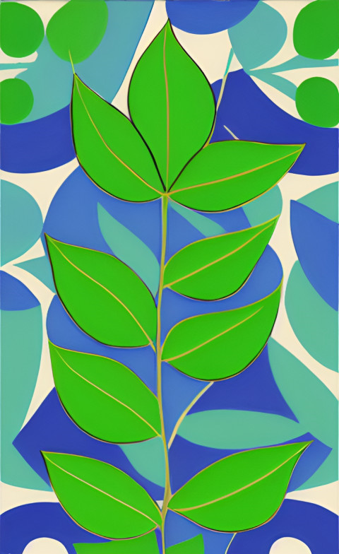leafy background
