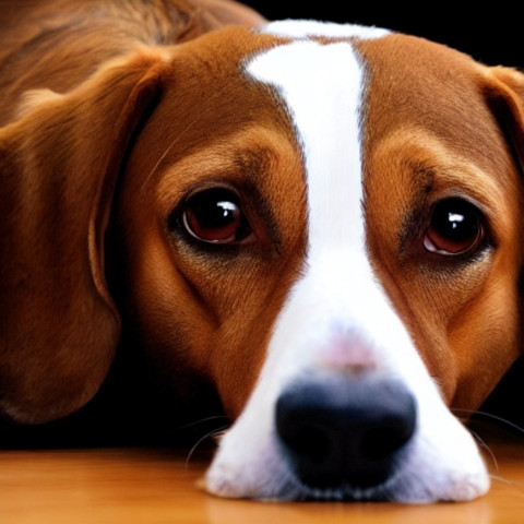 LOVE IS A WET NOSE AND A...