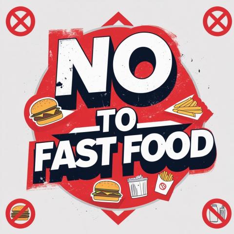 Say no to fast food