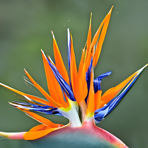 South African crane flower