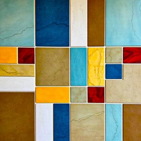 Tile by tile, a masterpiece unfolds
