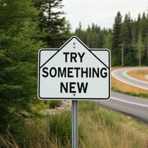 TRY SOMETHING NEW