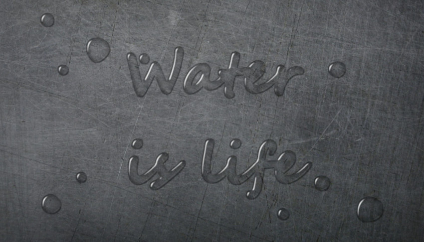 Water is life.Don't waste it